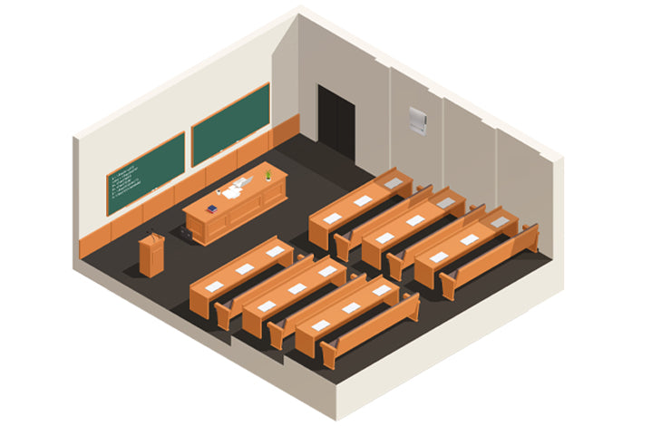 Partel Presents Ventilation strategy for schools- mitigating virus spread and supporting long term health & comfort.