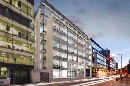 3 Park Place Dublin - 7 storey Landmark building uses Partel Airtight materials